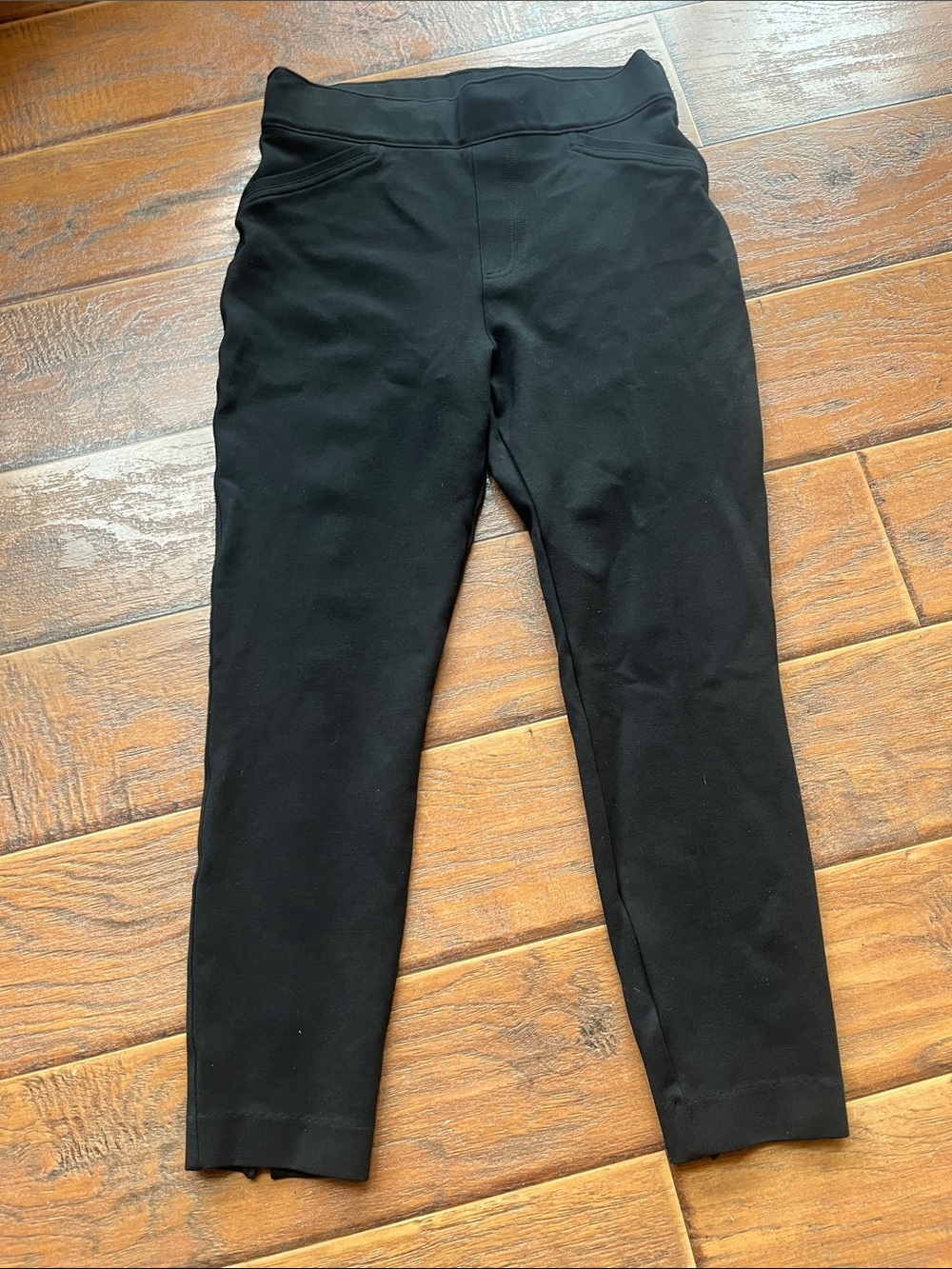 SPANX Women's Black Pull-On Leggings